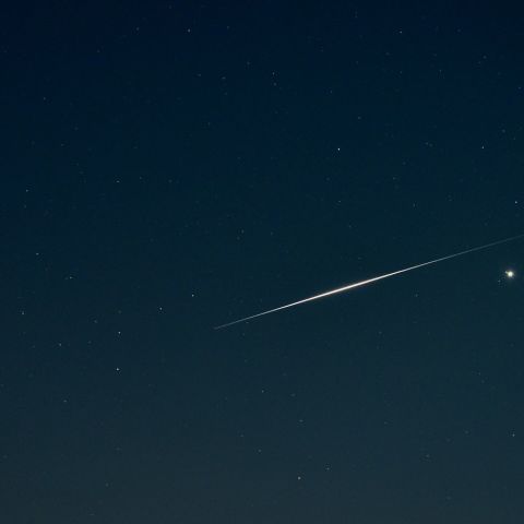 イリジウム11のフレアと木星・スピカ