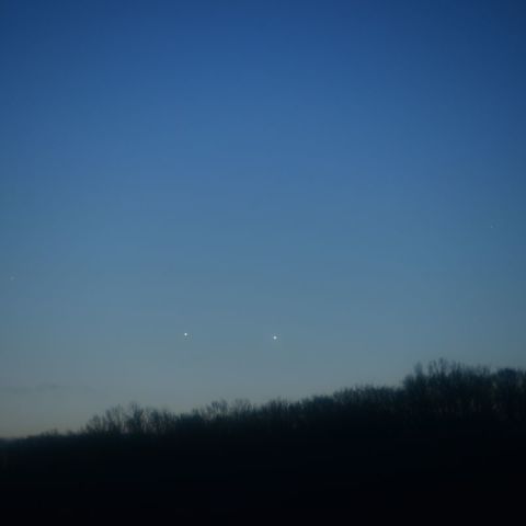 2017-1-13 水星土星の接近