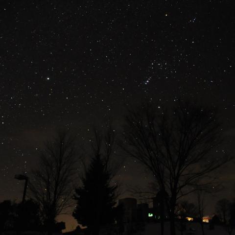 オリオン座と「なゆた」