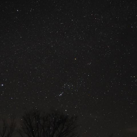 冬の大三角と西はりま