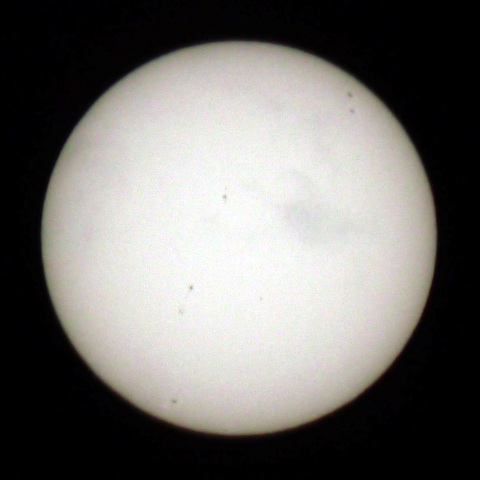 8/18 　太陽黒点