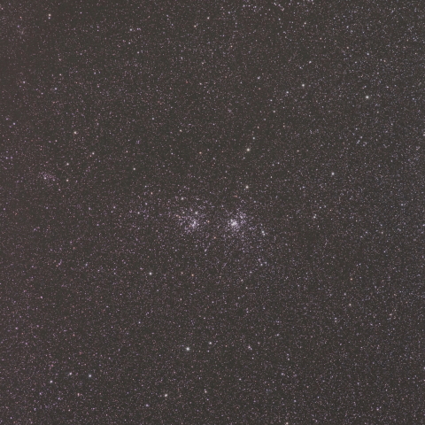 ペルセウス座の二重星団