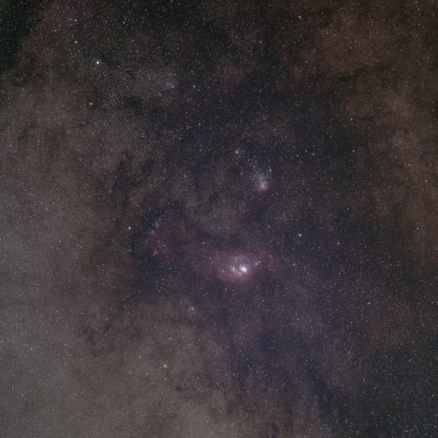 干潟星雲・三裂星雲