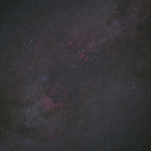 白鳥座の散光星雲