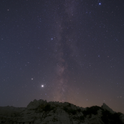 白崎海洋公園の天の川