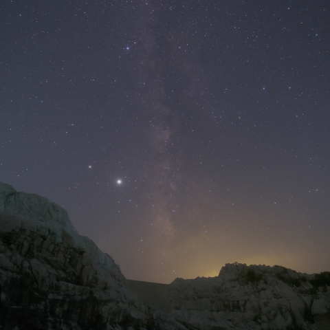 白崎海洋公園の天の川2