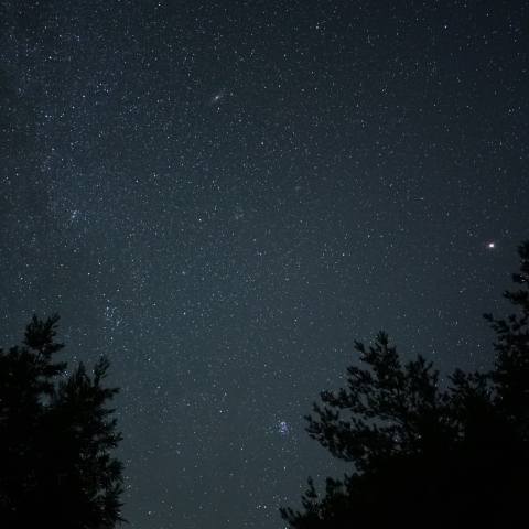 アンドロメダ座付近