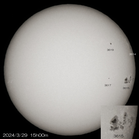 2024/3/29の太陽