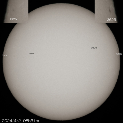 2024/4/2の太陽
