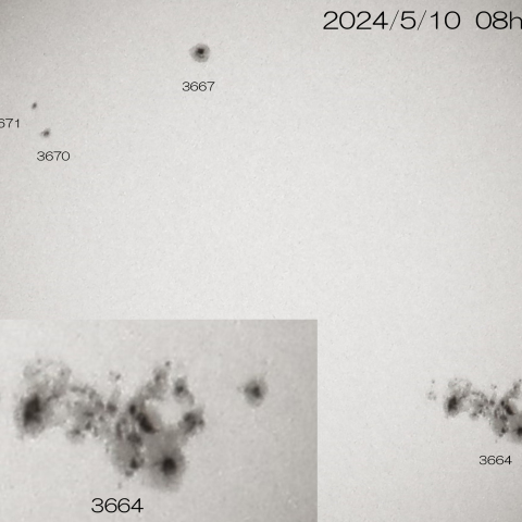 2024/5/10の太陽