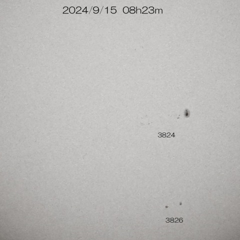 2024/9/15の太陽
