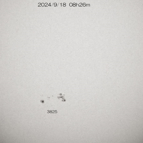 2024/9/18の太陽