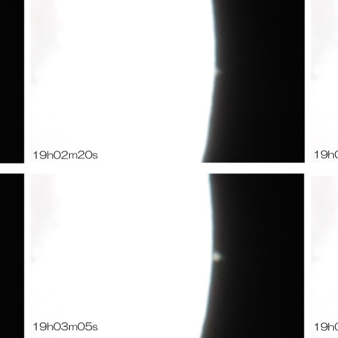 2024/12/8  土星食 出現