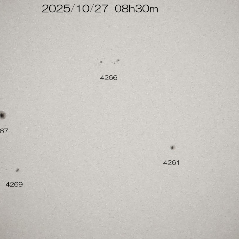 2025/10/27  太陽