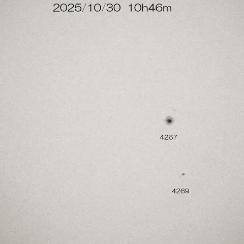 2025/10/30  太陽