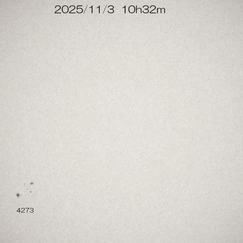 2025/11/3  太陽