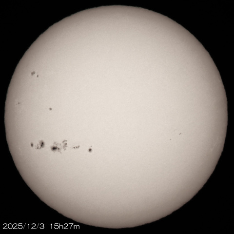 2025/12/3 太陽