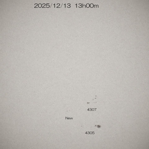 2025/12/13 太陽