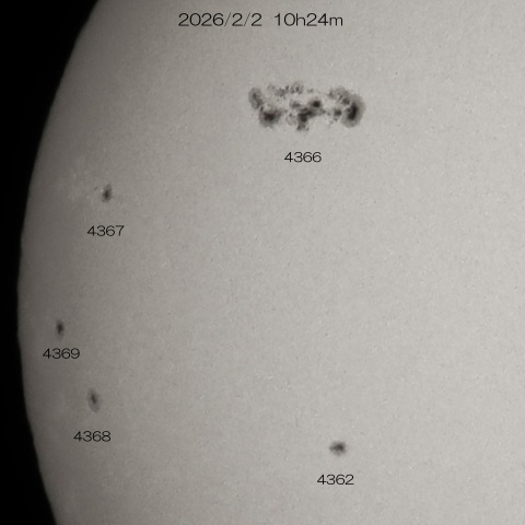 2026/2/2  太陽東部