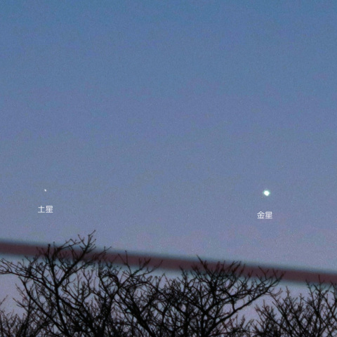 2026/3/8  金星と土星の接近