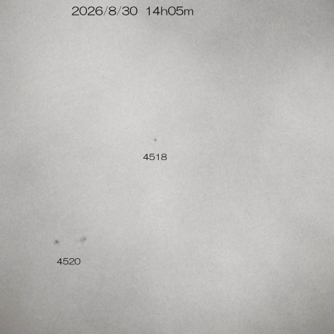 2026/8/30  太陽