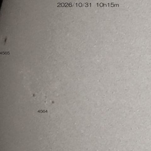 2026/10/31 太陽