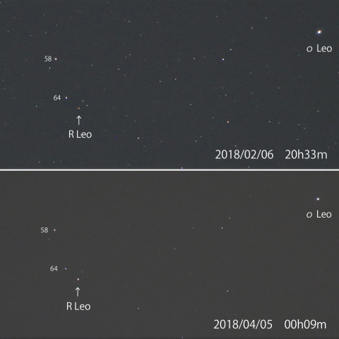 R Leo の増光