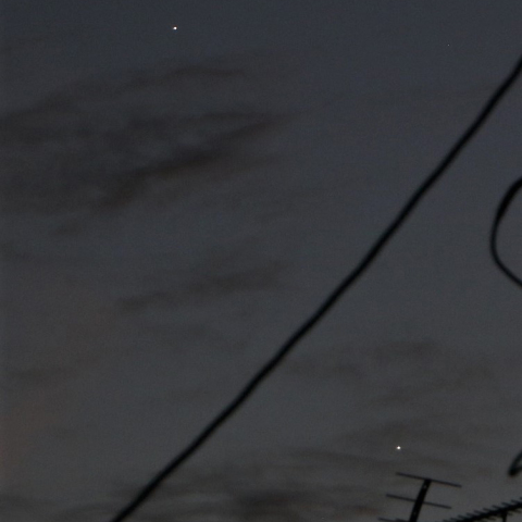 金星と木星　2019/11/21