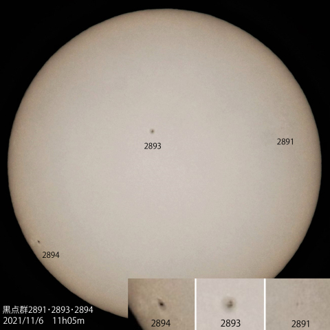 黒群群2891･2893･2894  2021/11/6