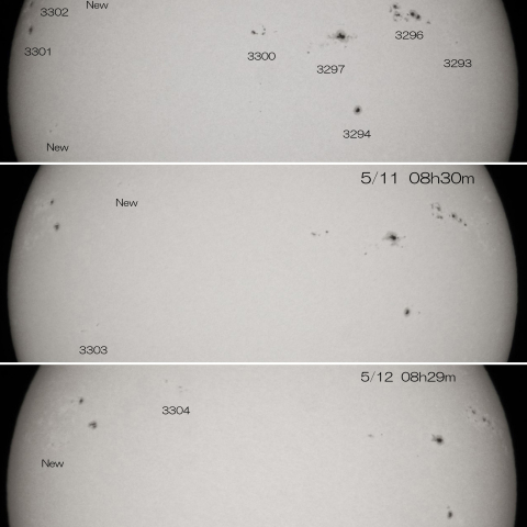 2023/5/10.11.12の太陽