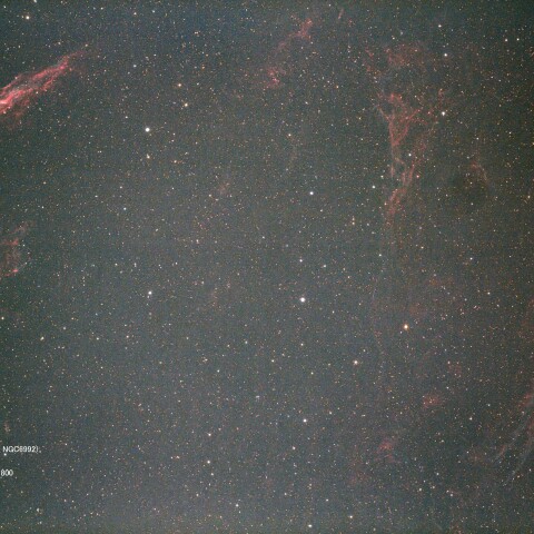  Cyg  網状星雲(NGC6960 NGC6992)