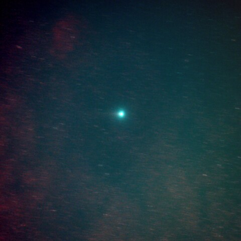 移動中（Ser→Sct）のスワン彗星　C/2025 R2  10/17