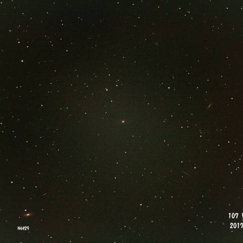 Vir NGC4371付近の銀河