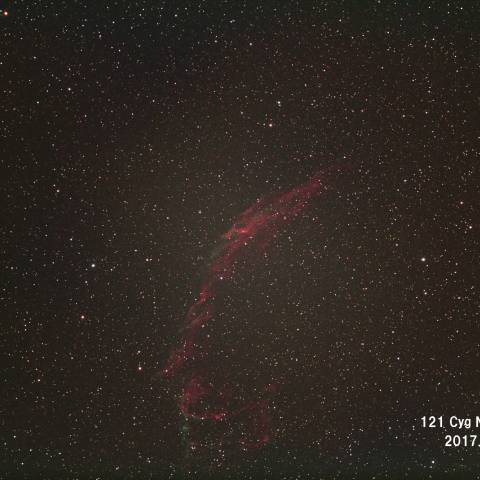 Cyg NGC6992（網状星雲）