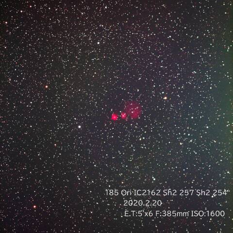 Ori IC2162 Sh2-257 Sh2-254