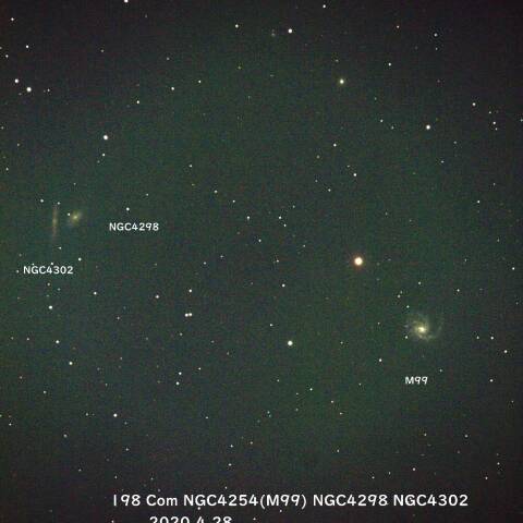Vir M99 NGC4298 NGC4302