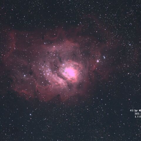 Sgr NGC6523(M8) 干潟星雲