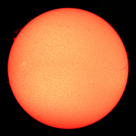 2016.12.07の太陽(モザイク合成)