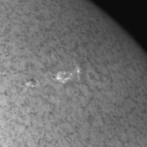 2月28日の太陽(拡大撮影 その2)