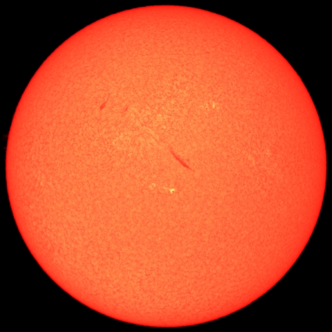 5月22日の太陽(カラー)