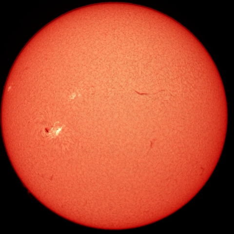 7月14日の太陽(合成)