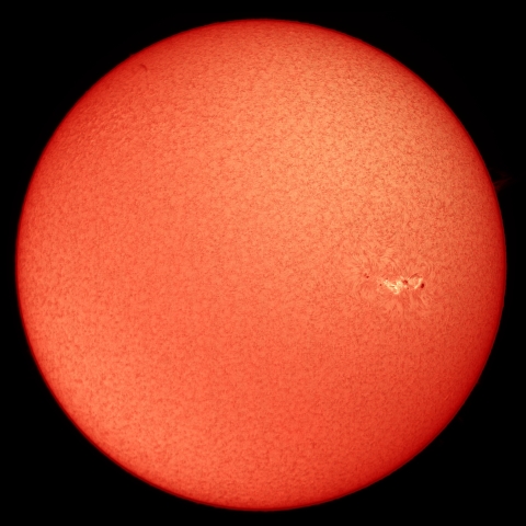 8月18日の太陽(合成)