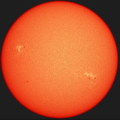 8月23日の太陽(合成)