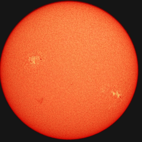 8月24日の太陽(合成)