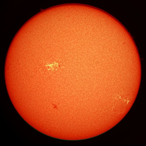8月25日の太陽(合成)