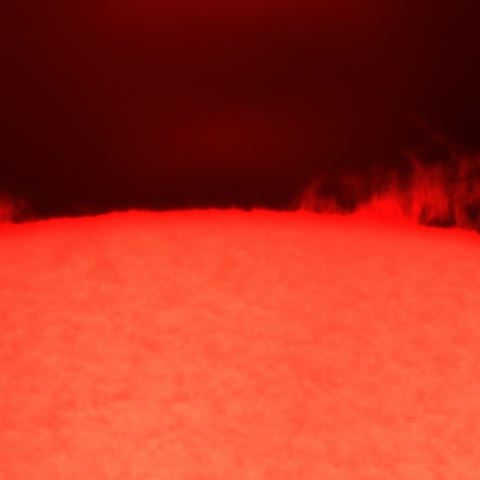 8月30日の太陽(プロミネンス)