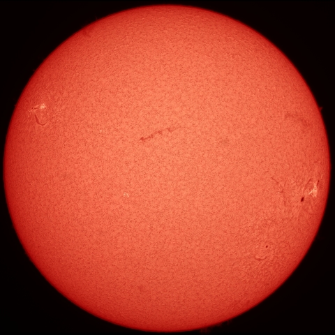 8月31日の太陽(合成)