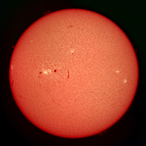 9月03日の太陽(合成)その1
