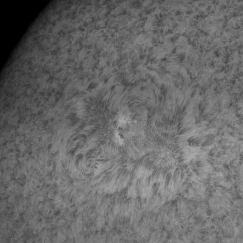 5月27日の太陽(部分アップ)