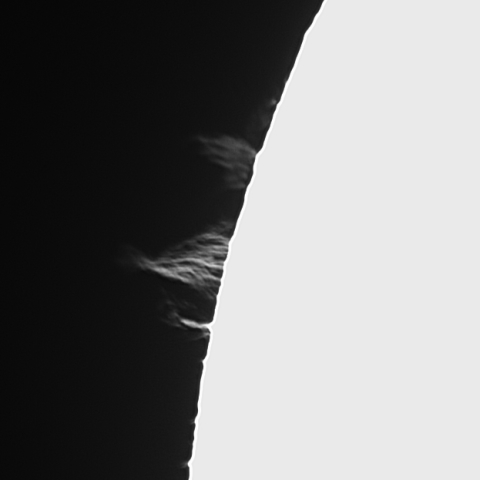 5月11日の太陽(プロミネンス)